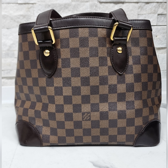 Authentic LOUIS VUITTONDamier Ebene Hampstead PM - Picture 5 of 16
